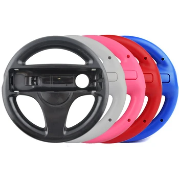 

5 color Durable Plastic Steering Wheel For Nintend for Wii Mario Kart Racing Games Remote Controller Console