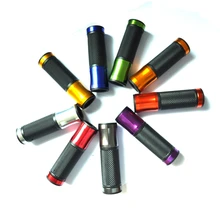 SL-282 Universal 7/8″ Motorcycle Aluminium Rubber Handlebar Hand Grips Motorbike handlebar grip handle bar 10 color option