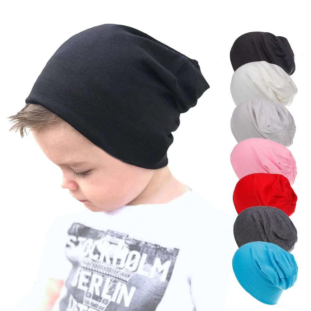 Baby girl hat Toddler Kids Baby Boy Girl Infant Cotton Soft Hip Hop Hat Cap Beanie bonnet enfant fille hiver bonnet garcon