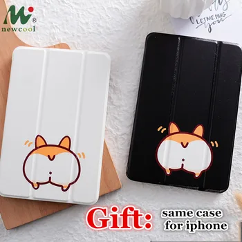 

Cute dog Flip Cover For iPad Pro 9.7 11 air 10.5 12.9 2020 Mini2 3 4 5 2019 Tablet Case Shell for iPad 9.7 7th 6th 2017 2018
