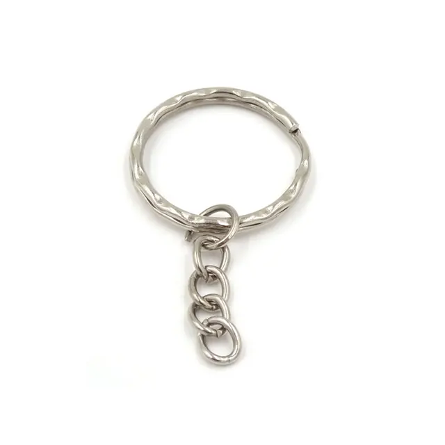 28*1.5mm 50pcs Split Rings Keyring Keychain Loop For Diy Creative Gifts