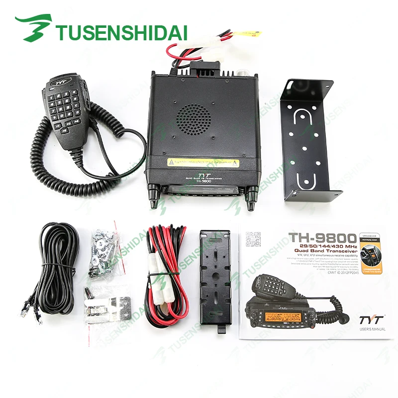 TYT TH-9800 Free Shipping 50W Scrambler VHF UHF HF Transceiver TYT TH-9800 Free Shipping 50W Scrambler VHF UHF HF Transceiver