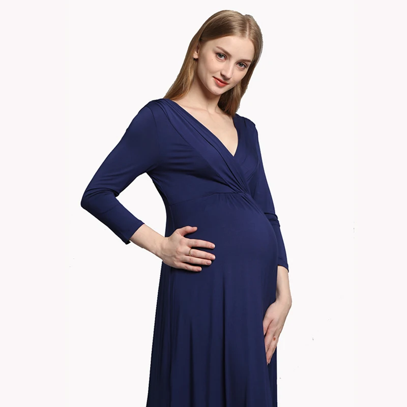 Buy Lycra Maternity Formal Dress for Pregnant Women