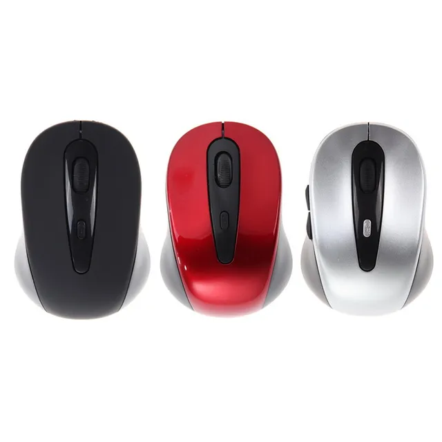 ALLOYSEED 2.4G Wireless Optical Mouse/Mice Blue + Mini USB Receiver Optical Gaming Mouse for PC Laptop/Notebook