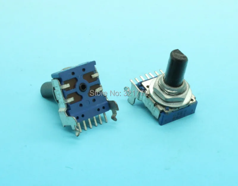 14mm ALPS RK14 B100K 100K Linear Taper Potentiometer D Shaft Center