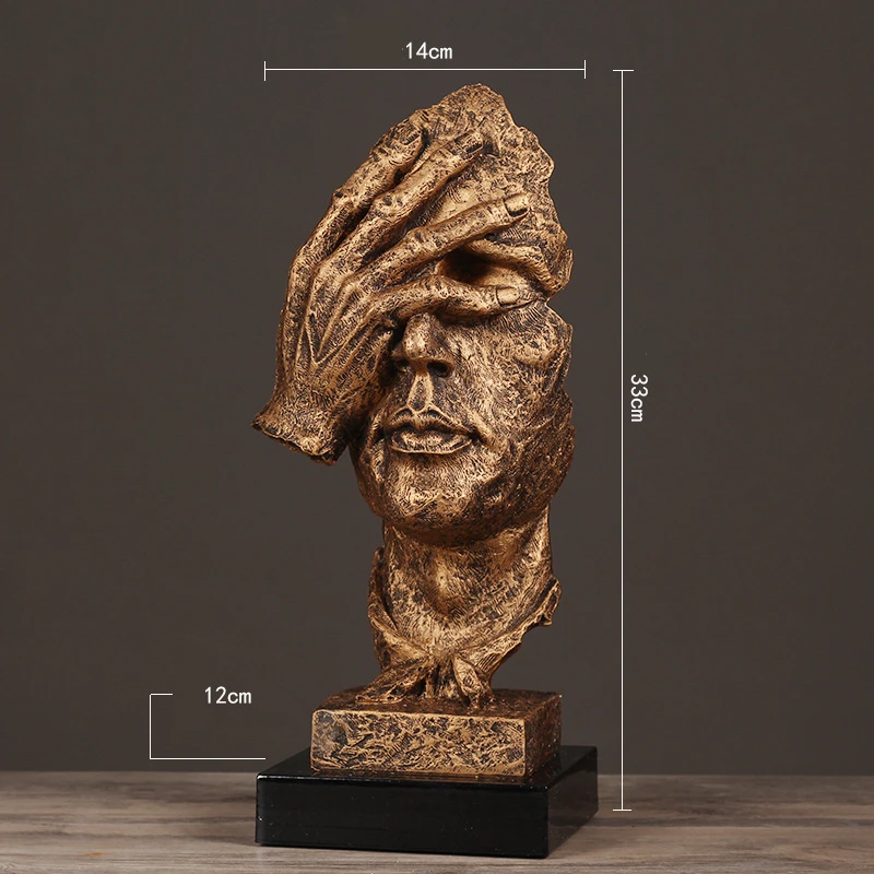 Resin Silence Figurines (20)