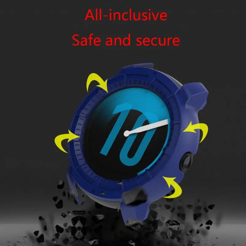 Противоударный против царапин Жесткий PC защитный чехол для Ticwatch E2 Смарт часы спортивные аксессуары