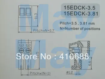 

50 Pcs Per Lot 3.81mm Angle 12 pin Screw Terminal Block Connector Green Pluggable Type High Quality HOT SALE