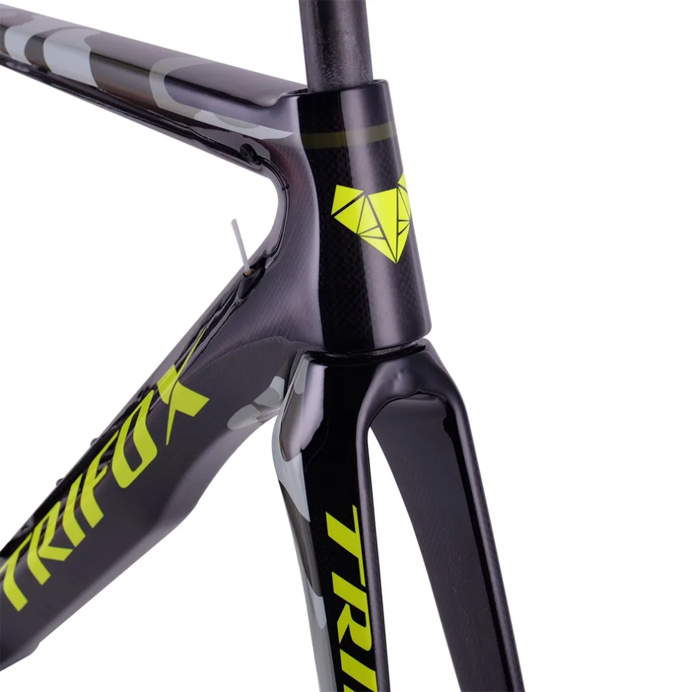 Flash Deal TRIFOX Carbon Frame Di2 Machinery MTB Frame Mountain Bicycle Frameset Carbono Frames Can customize 5