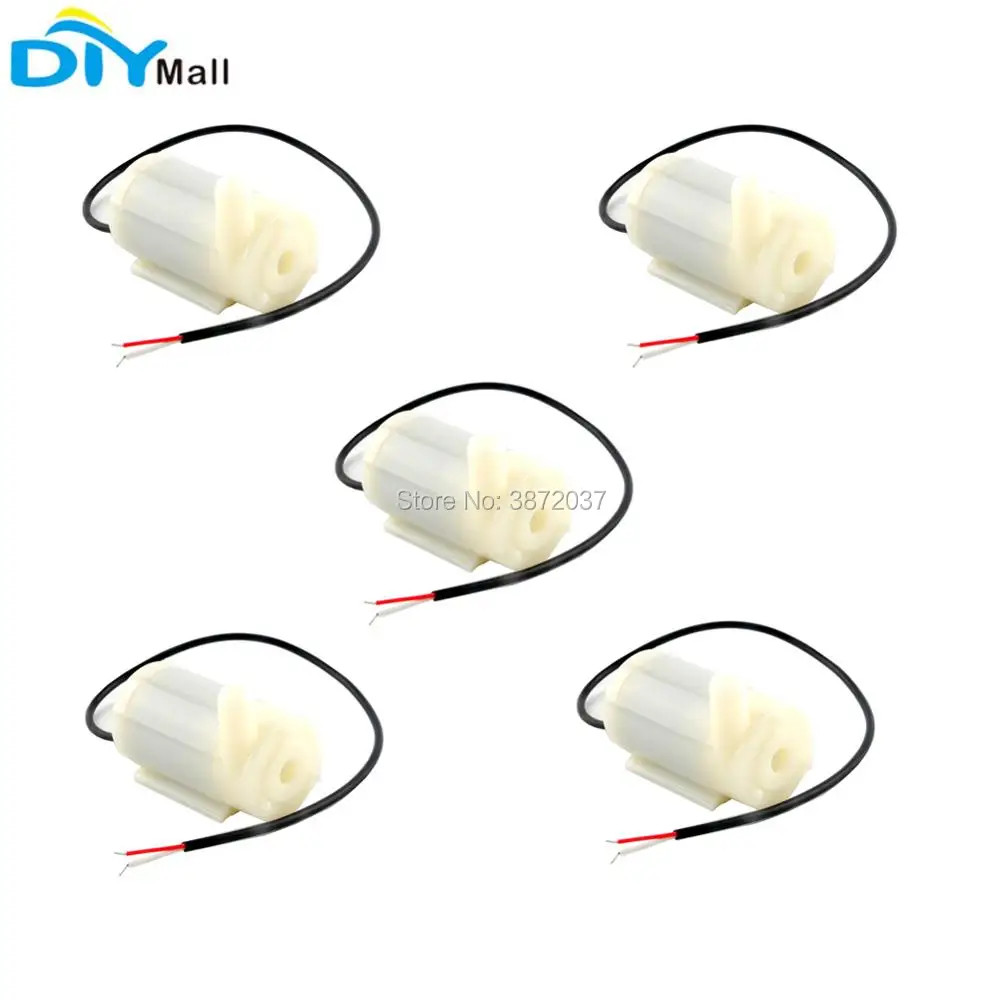

5pcs/lot DC 3V 4.5V DIY Mini Water Submersible Pump Motor 100L/H