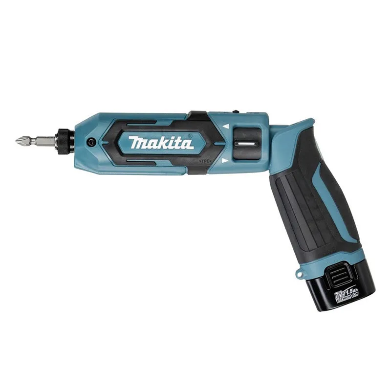 Makita TD022DSE зарядная ударная отвертка, электрическая отвертка, литиевая мини-батарея Складная дрель