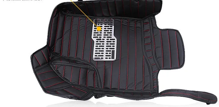 Хорошее качество! Специальные коврики для Ford Explorer 7 мест Нескользящие водонепроницаемые ковры для Explorer-2011