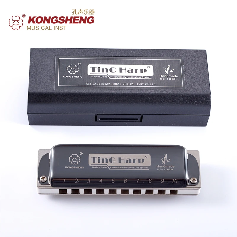 KONGSHENG هارمونيكا دياتونيك 10 ثقوب البلوز مفتاح نزل C D E F G الفم أوغان آلة موسيقية البلوز القيثارة المهنة هارمونيكا KONGSHENG هارمونيكا دياتونيك 10 ثقوب البلوز مفتاح نزل C D E F G الفم أوغان آلة موسيقية البلوز القيثارة المهنة هارمونيكا