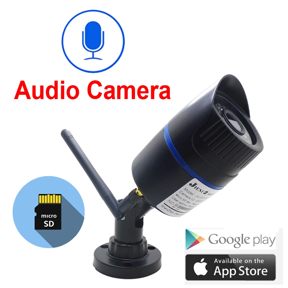 Baratos Cámara Wifi IP 720P 960P 1080P HD vigilancia Cctv inalámbrica interior exterior impermeable Audio IPCam cámara de seguridad infrarroja para el hogar
