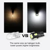 10Pcs T10 W5W Led Bulb 194 168 Car Interior Dome Reading Lamp License Plate Light Clearance 6000K White 12V Auto Led Bulb ► Photo 3/6