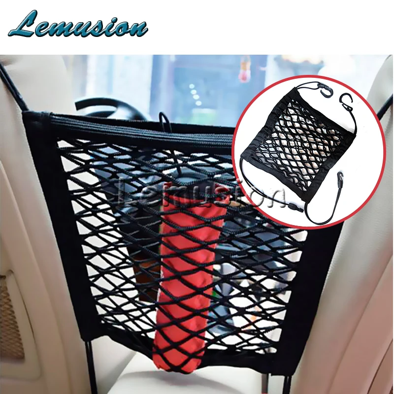 

1Pc Car Storage Holder Seat Mesh Net For Skoda Octavia 2 A5 A7 Rapid Fabia Superb Yeti Accessories For Chery Tiggo Acura MDX RDX