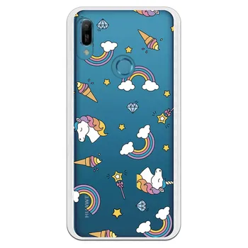 

Stand case costume drawing Unicorns Frozen WP009 for Huawei Y6 2019