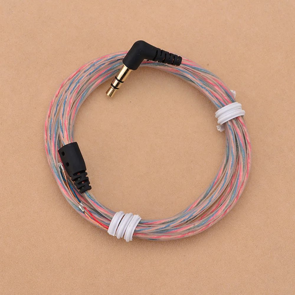 New Arrival FENGRU 10pcs/lot 1.2M DIY Replacement wire Audio Cable