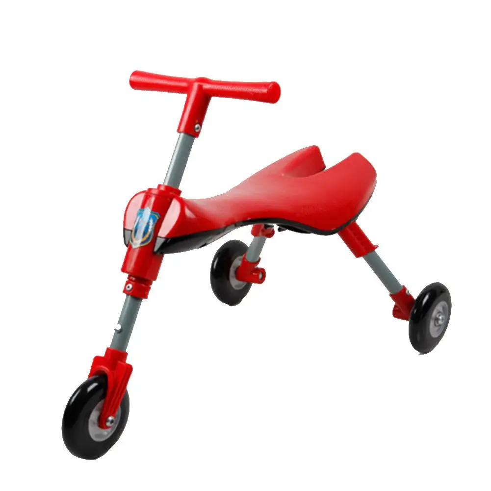 

Child Balance Bicycle Three Wheels No Pedal Baby Walker Bicycle Portable Folding Sliding Bike Baby Walker Bicycle
