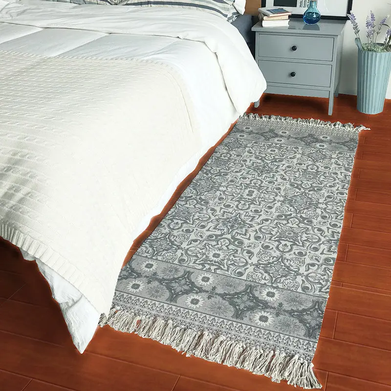 70X160cm хлопковые китайские Цветочные ковры для гостиной спальни детской комнаты
