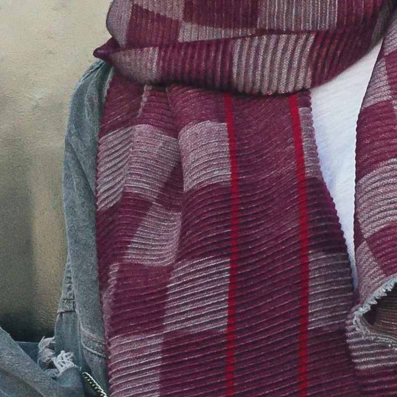 Зимний женский кашемировый шарф, дизайнерская мягкая теплая брендовая шаль, модные клетчатые шарфы, Длинные Пашмины Платки для женщин