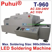 Авторизованная PUHUI T-960 светодиодная паяльная машина мини SMT канал оплавления печи T-960 инфракрасный IC НАГРЕВАТЕЛЬ BGA SMD Rework Sation T 960