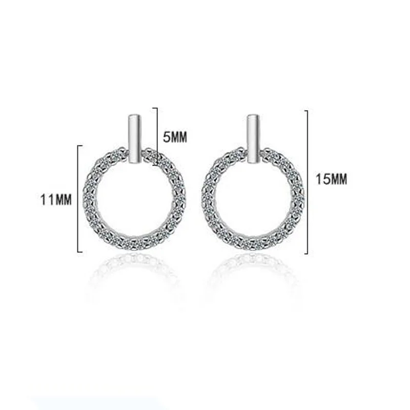 cubic zirconia stud earrings  (7)
