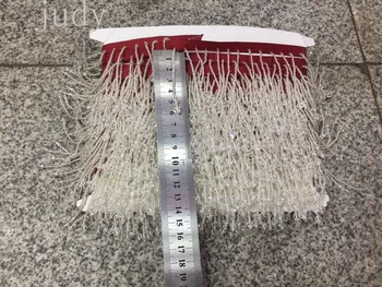 

stock tassel 10 yards/bag ym255## 6 cm crystal pearl pendant with high-grade stock for sawing dress fringe trim