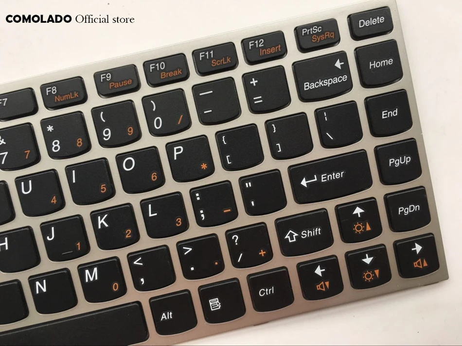 Английская клавиатура для Lenovo ideapad U460 U460A с серебристой рамкой Клавиатура