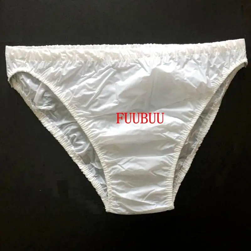 

Free Shipping FUUBUU2205-White-L-2PCS adult diapers non disposable diaper adult baby plastic pants diaper adult nappy