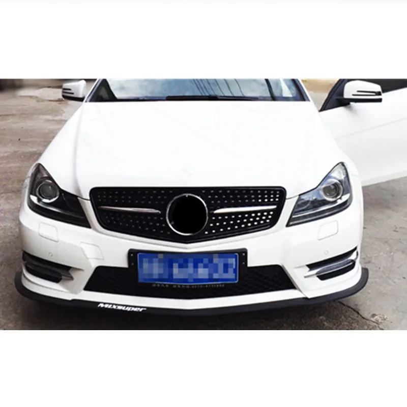 Алмазная решетка с логотипом центра подходит для mercedes c class w204 c180 c200 c300 c250 c350 2008 merc