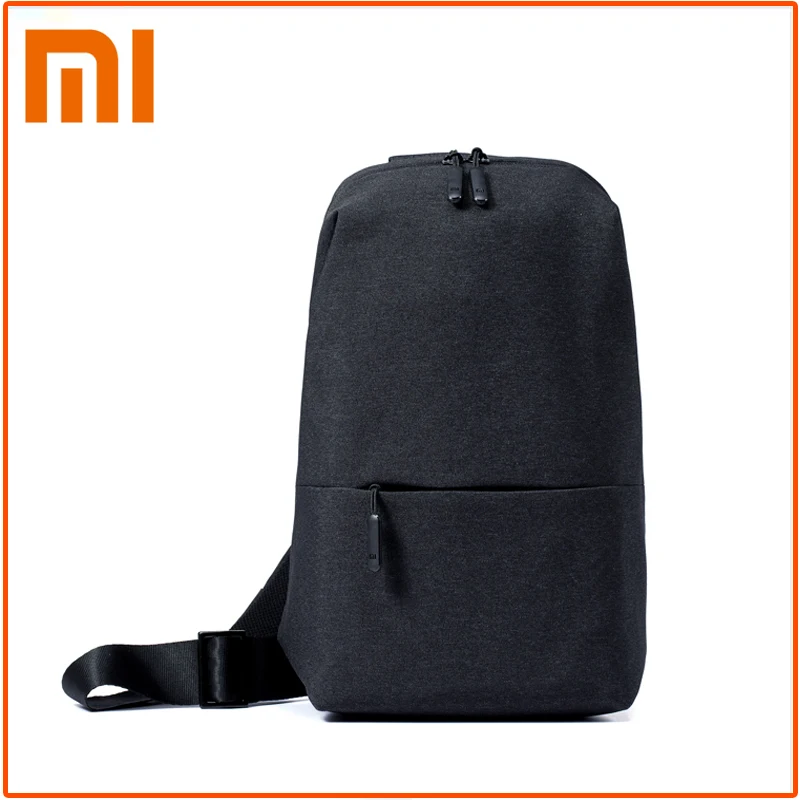 Xiaomi Рюкзак Слинг Сумка для отдыха груди пакет Малый размер плеча типа мужской рюкзак Кроссбоди мешок 4L полиэстер