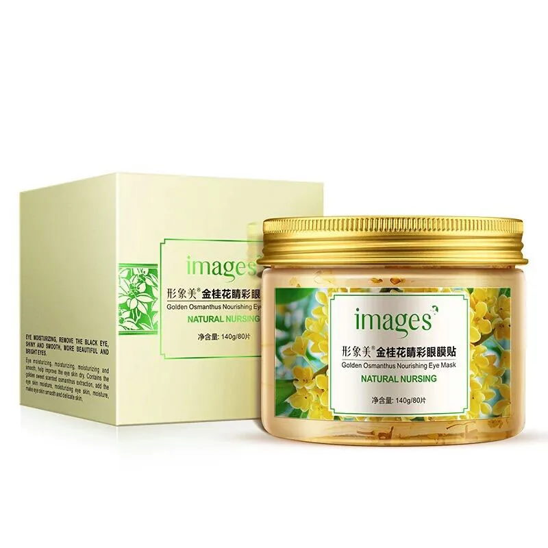 

Images Golden Osmanthus Nourishing Eye Mask Hydrating meticulous smooth Mask Fade Dark Circle Eye Bag Anti-Wrinkles Skin Care