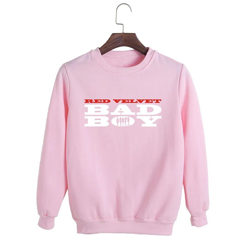 KPOP RedVelvet альбом Bad Boy с свитером с круглым вырезом свободная голова для мужчин и женщин Прямая поставка