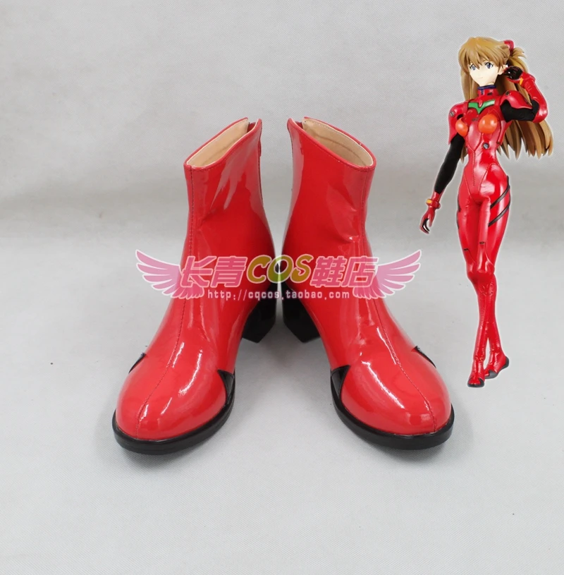 

NEON GENESIS EVANGELION EVA Soryu Shikinami Asuka Rangure Langley Soryu Cosplay boots shoes customize any size 5819