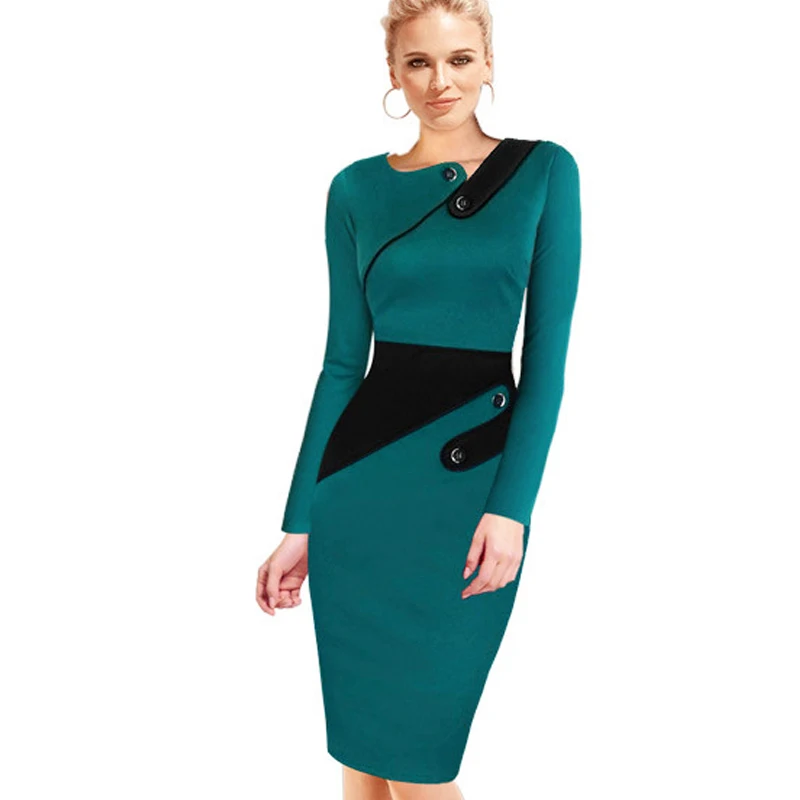Compra Vestidos formales para el trabajo online al por