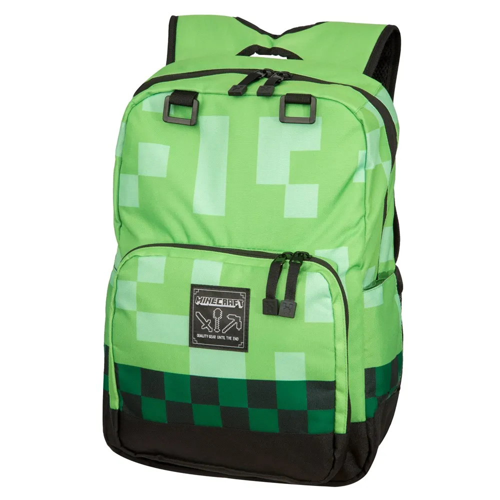 

Minecraft Mosaic Oxford Cloth Mini Double Shoulder Bag Male and Female Students Cute for Gift