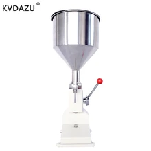 Машина для наполнения жидкостей ручное давление из нержавеющей пищевой пасты дозирование меда туалетный упаковочный оборудование кремовый наполнитель