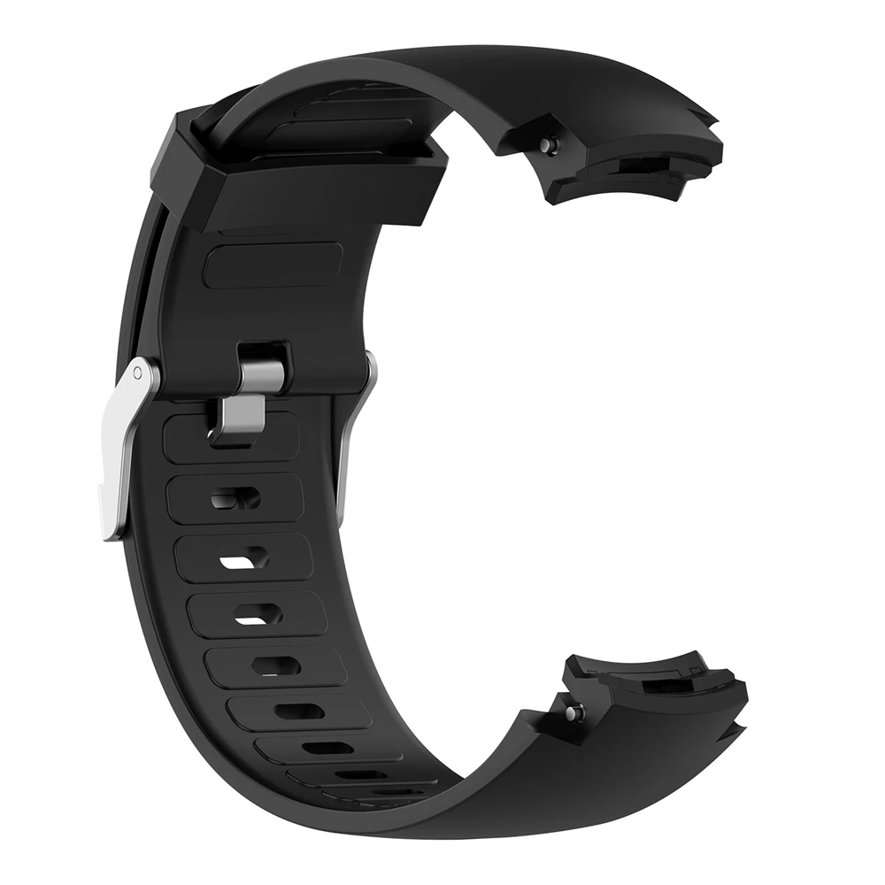 Сменный силиконовый ремешок для часов для Xiaomi Huami 3 Amazfit verge(A1801), смарт-часы, браслет на запястье, ремешки - Цвет: Black