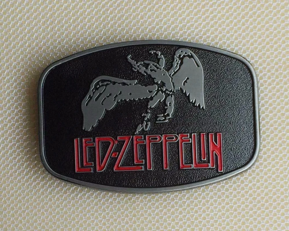 The Led Zeppelin Band Belt Buckle With Pewter Finish Jfby287suitable