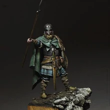 1/24 Viking Spearman, набор из смолы, фигурка GK, история и гуманные темы, древняя война, без покрытия, без цвета