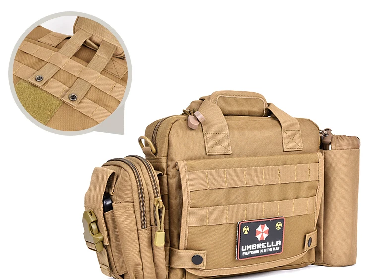 Molle Tactics Messenger Bag Nylon Military Sling Bag Vintage Camouflage Army Crossbody Bag Single Shoulder Chest Pack (5)