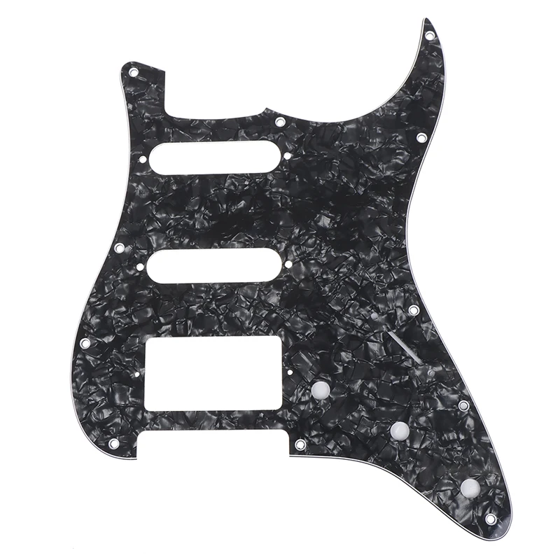 1PC Pickguard For All Guitar Protecting Accessories Black Pearl Plastic