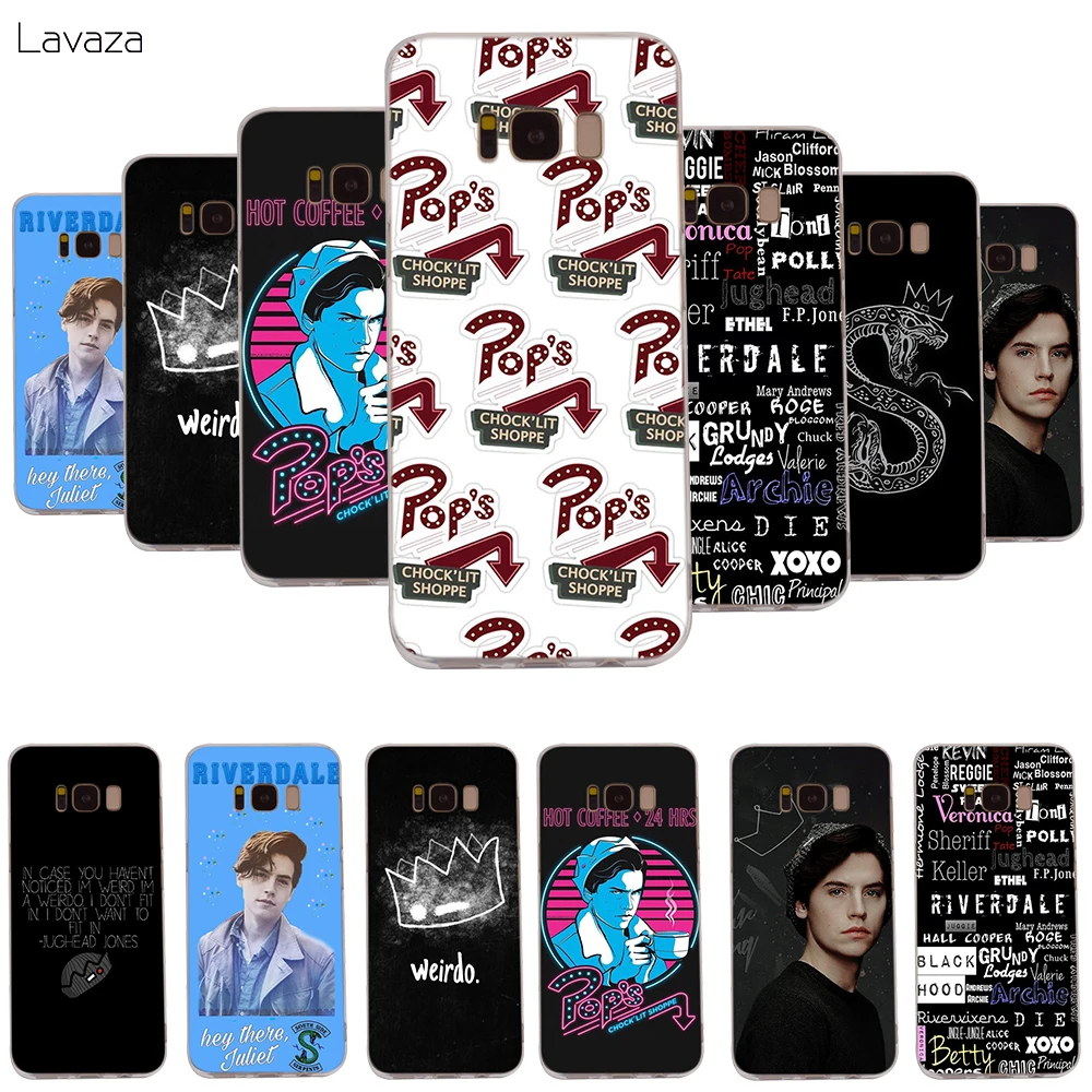 

YIMAOC pops chock lit shoppe RIVERDALE Soft Silicone Phone Case for Samsung Galaxy A10 A30 A40 A50 A70 M10 M20 M30 TPU Cover