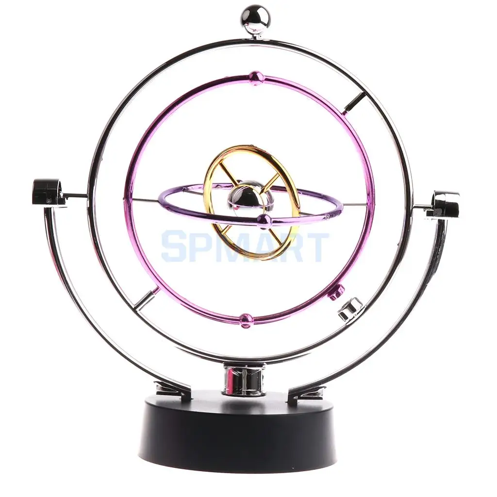 Novel Cosmos Asteroid Revolving Perpetual Motion Machine Gadget Physics Science Toy Desktop Home Decor