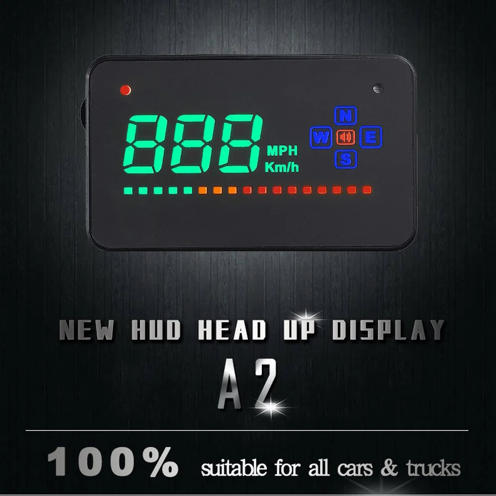 

3.5 inch Car Hud Head Up Display Digital GPS Speedometer Overspeed Car Alarm Auto Windshield Projector Car Electronics