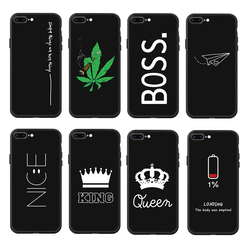 

GYKZ Simple Quotes Fitted Case For Samsung Galaxy S8 S10 S9 Plus Note 8 9 Black Silicone Soft Phone Cover Fashion Letter Coque