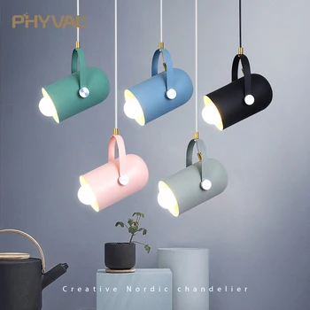 

Pendant Lamp for Dining Room LED Pendant Light Modern Hanging Lamp for Kitchen Aluminum Restaurant Light Christmas Decor E27