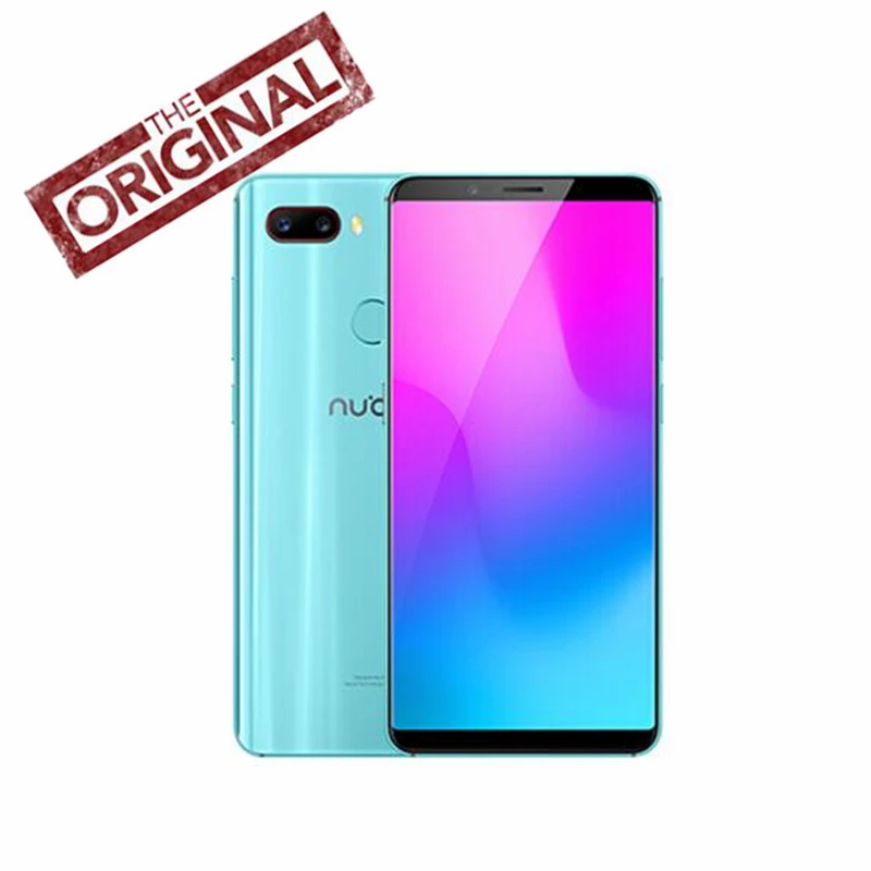 Nubia Z18 Mini 5,7 дюймов Android 8,0 Face ID 6 ГБ 128 ГБ Восьмиядерный Snapdragon 660 AIE двойная задняя камера Мп+ Мп сотовый телефон