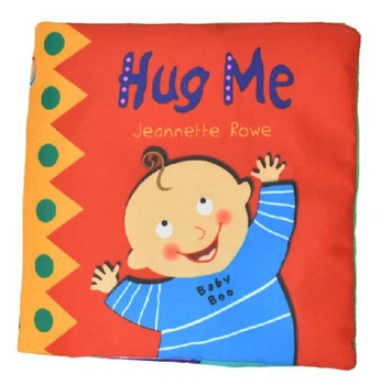 

Candice guo soft baby cloth book hug me mummy daddy grandad grandma brother sister happy family relationship birthday gift 1pc